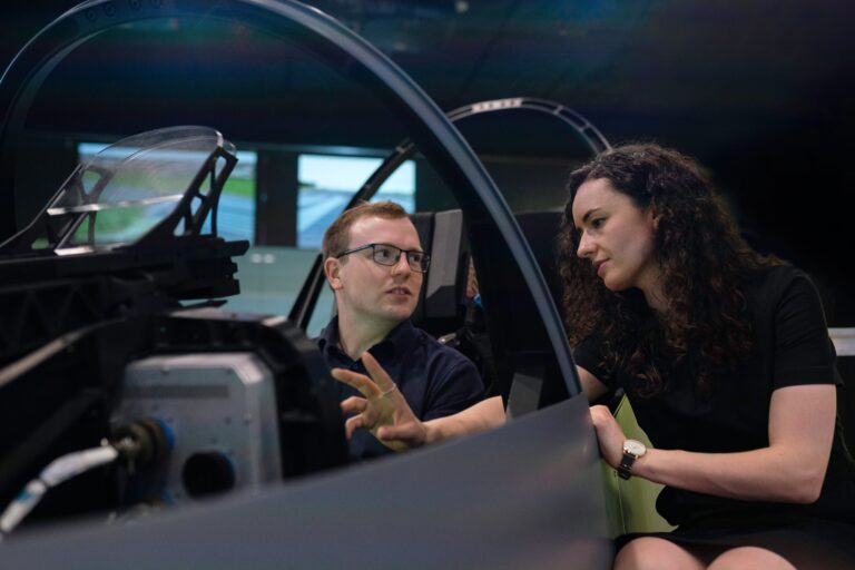 Engineers in Flight Simulator